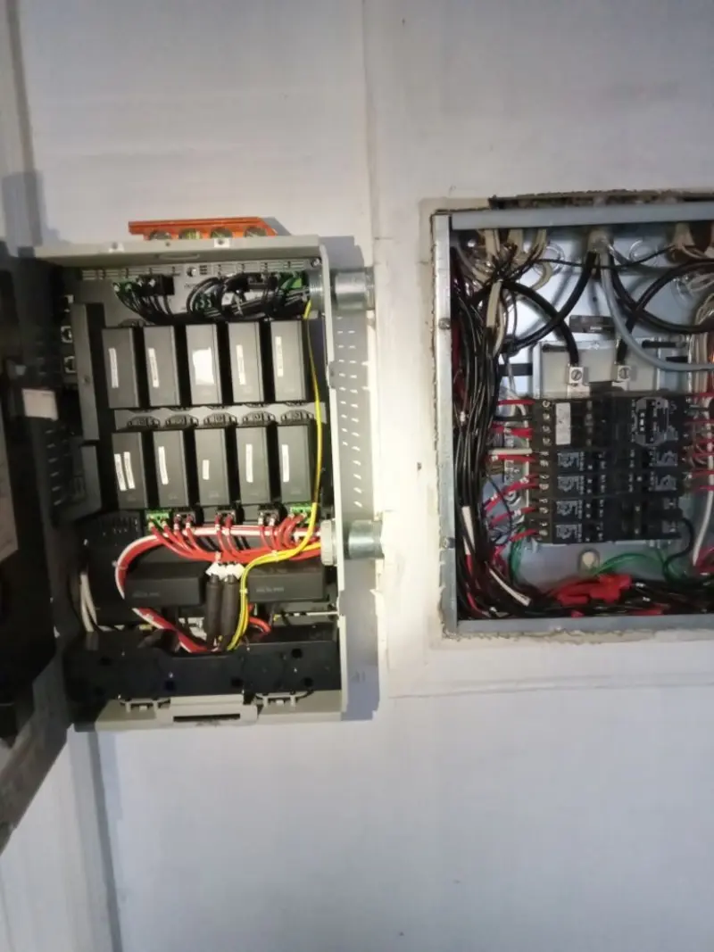 Electrical panel upgrade completed for Security Camera Wiring in Arroyo Grande